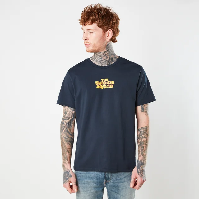 Suicide Squad Character Grid Unisex T-Shirt - Navy