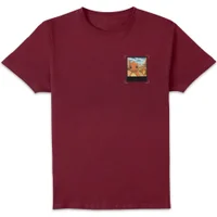 T-Shirt unisexe Pokémon Salamèche - Bordeaux