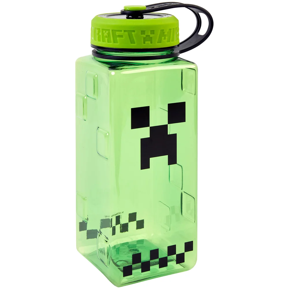 Minecraft Creeper Gaming Bottle Image 1
