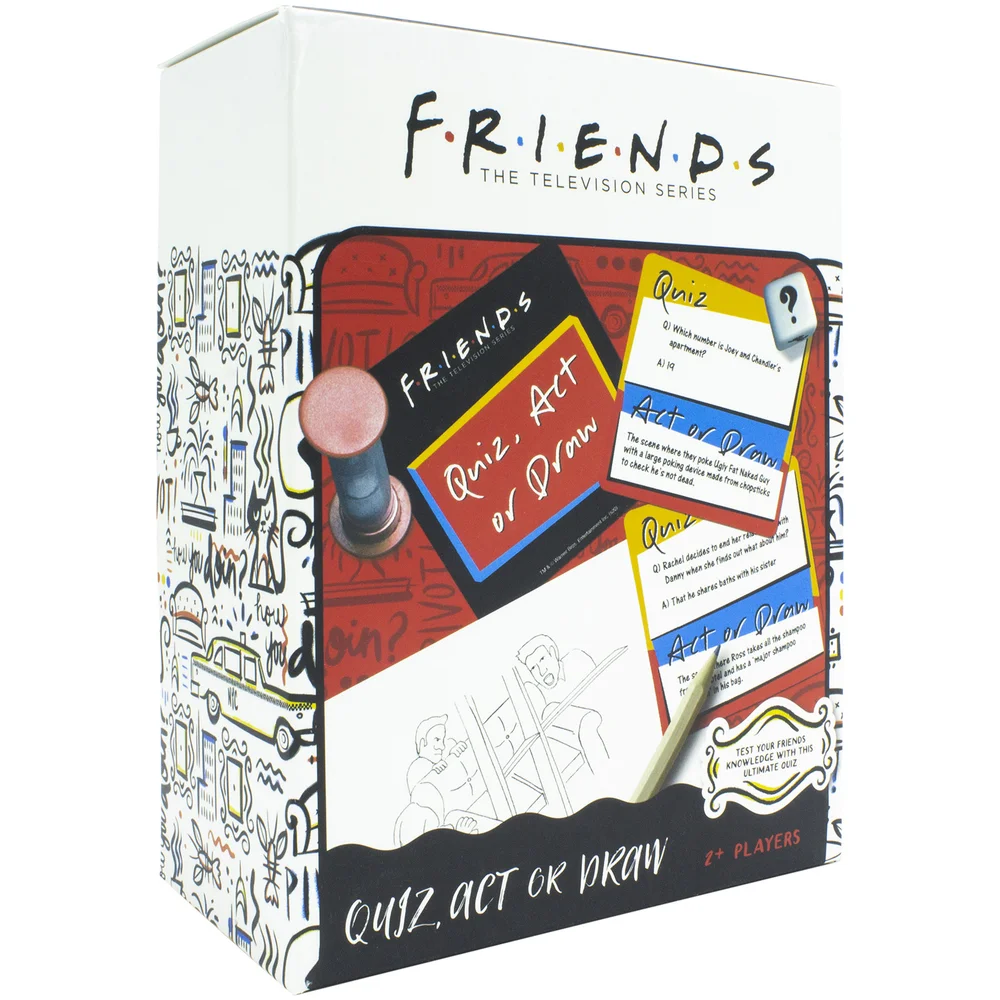 Friends Quiz Act or Draw Game Image 1