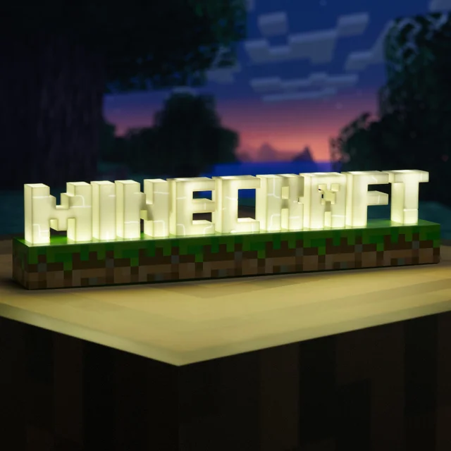 Minecraft Logo Light