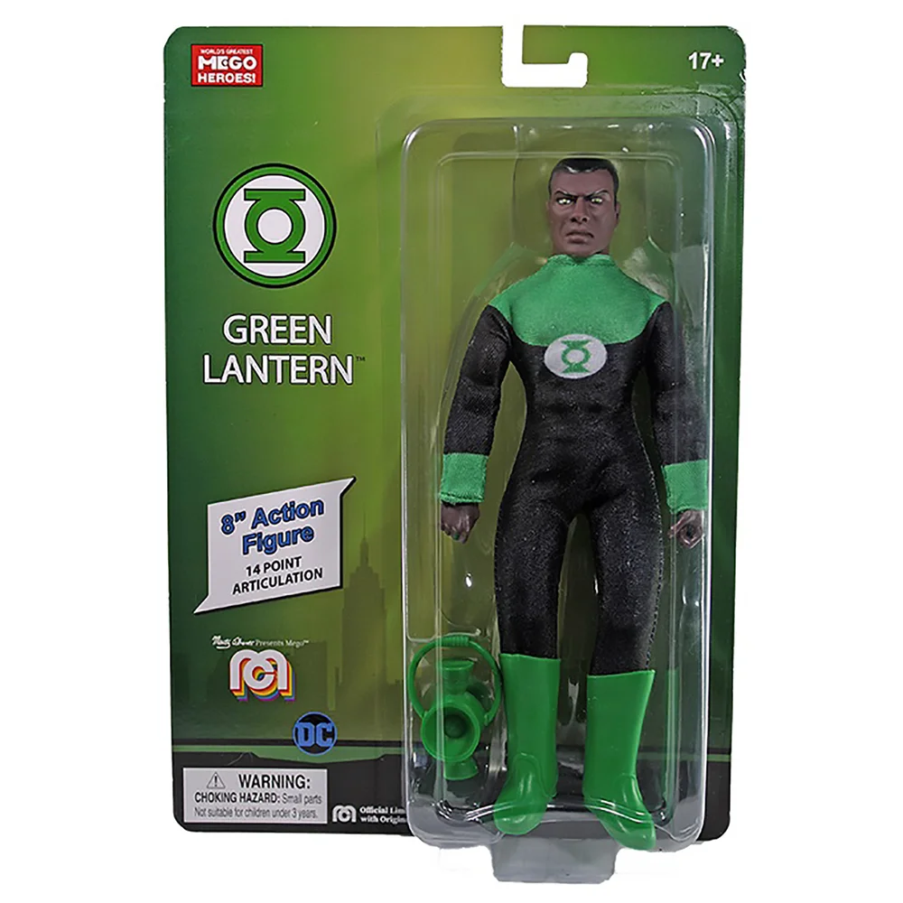 Mego 20 cm Green Lantern Figurine articulée DC Comics Image 1