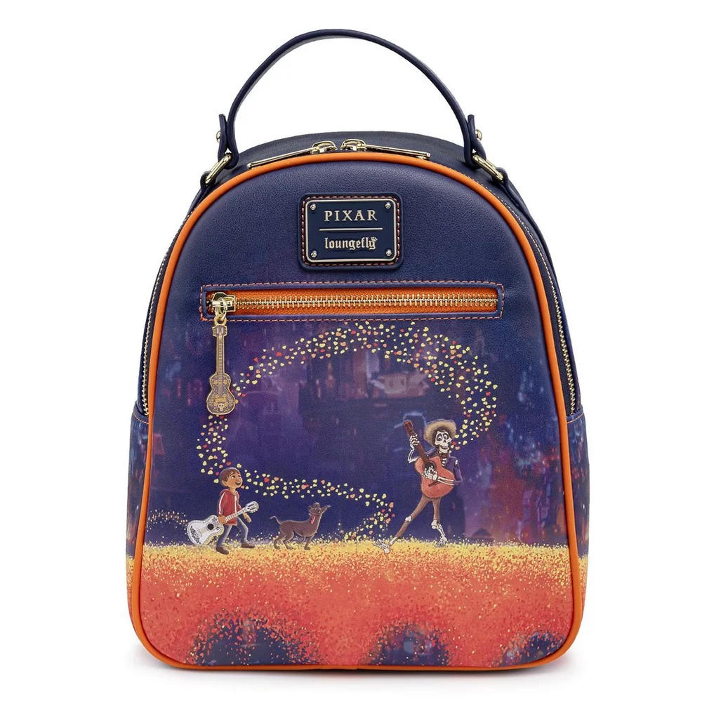 Loungefly Pixar Coco Marigold Bridge Mini Backpack Image 1