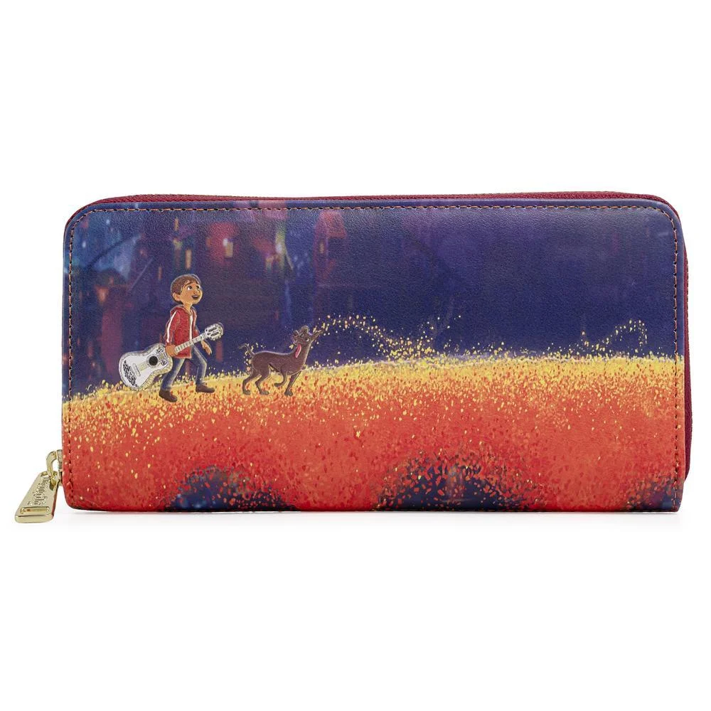 Loungefly Pixar Coco Marigold Bridge Zip Around Wallet Image 1