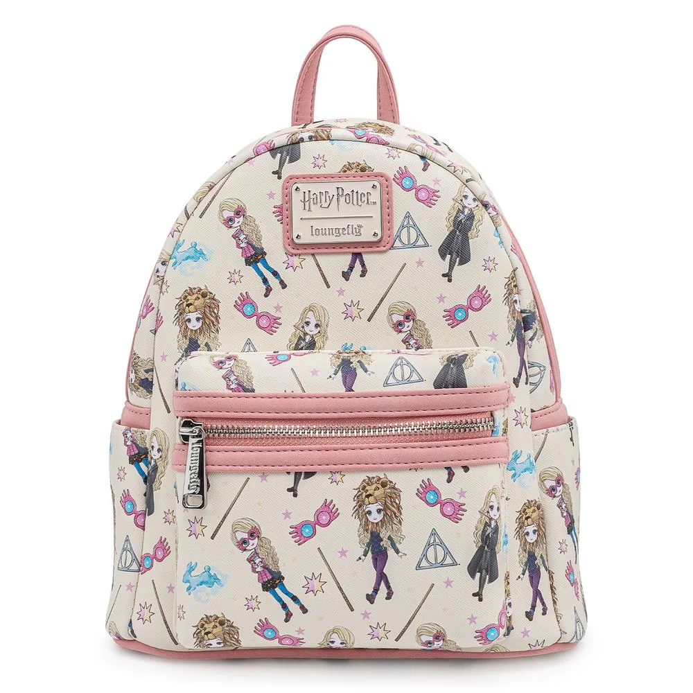 Loungefly Harry Potter Luna Lovegood AOP Mini Backpack Image 1