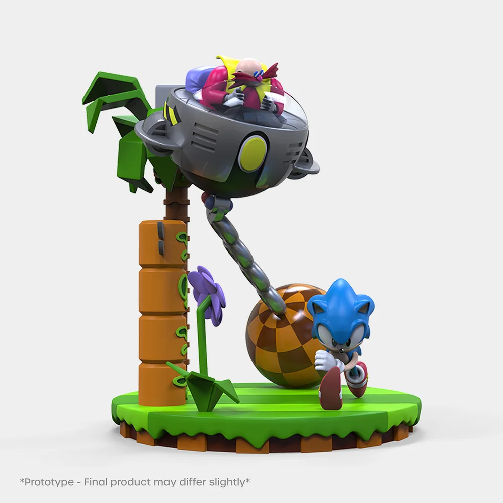 Numskull Sega Statuette Sonic the Hedgehog 30e anniversaire Image 1