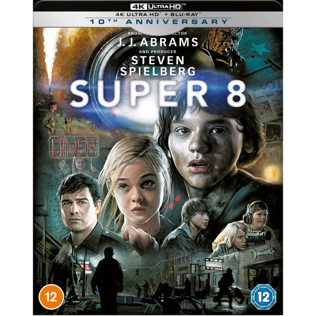 Super 8 10e Anniversaire - 4K Ultra Coffret Exclusivité Zavvi (Blu-ray inclus)