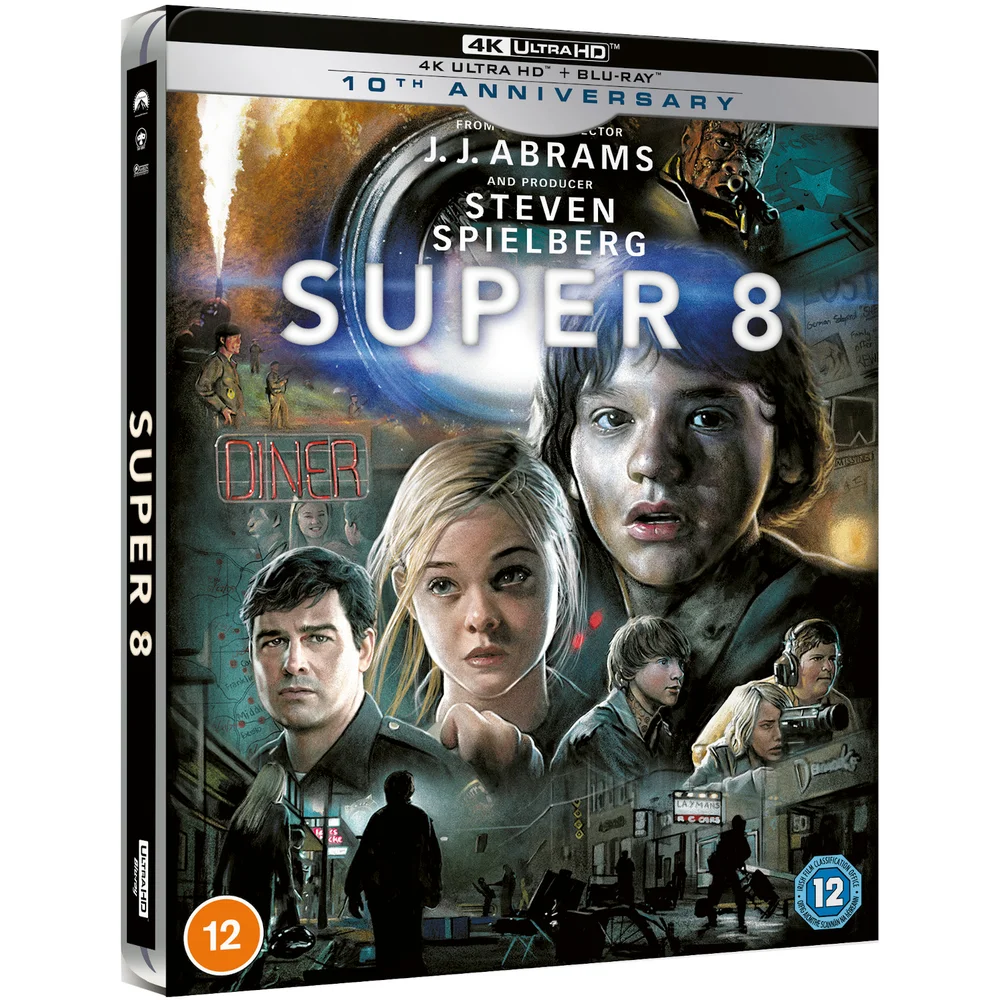 Super 8 10e Anniversaire - 4K Ultra Coffret Exclusivité Zavvi (Blu-ray inclus) Image 1