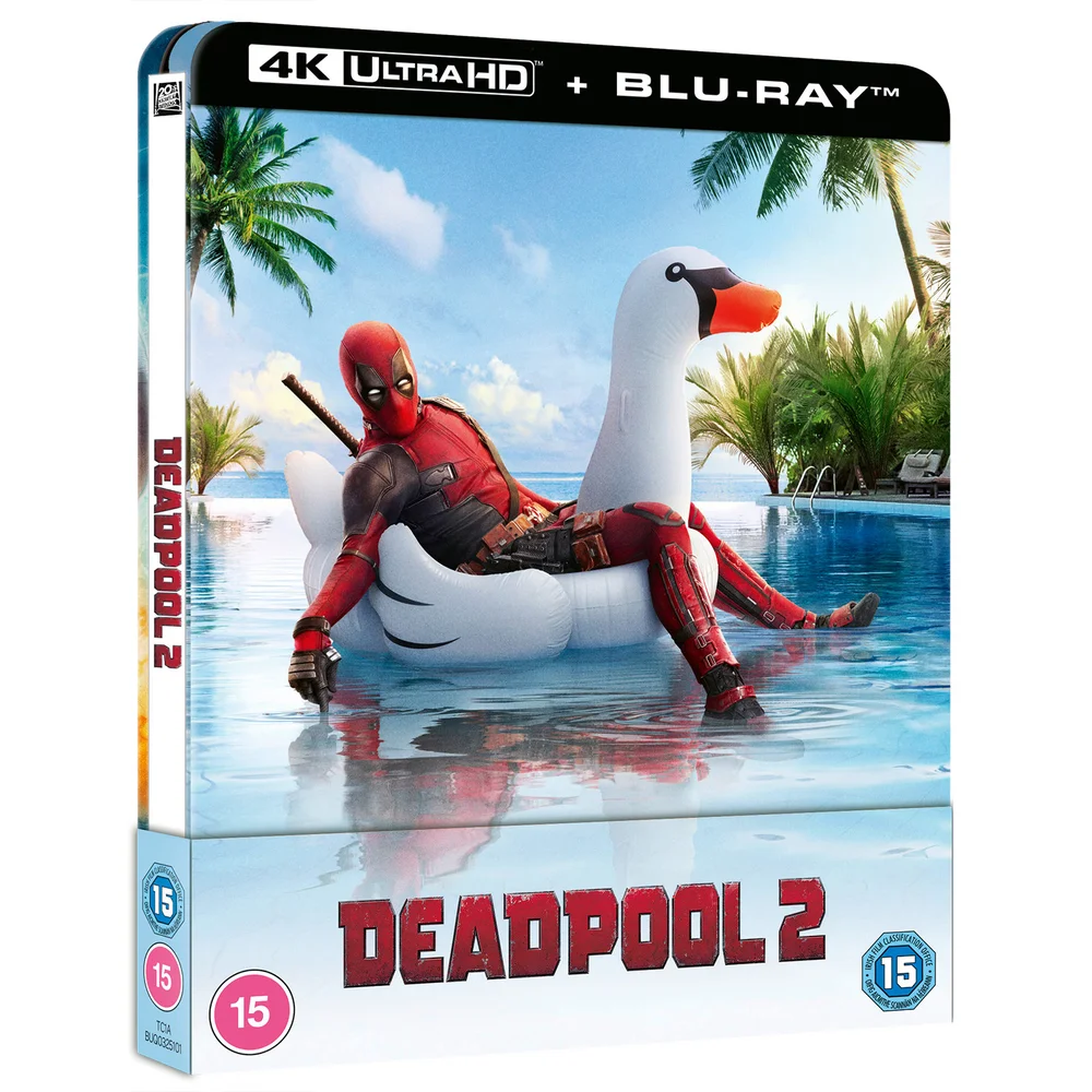 Marvel Deadpool 2 - Coffret lenticulaire 4K Ultra HD Exclusivité Zavvi (Blu-ray inclus) Image 1