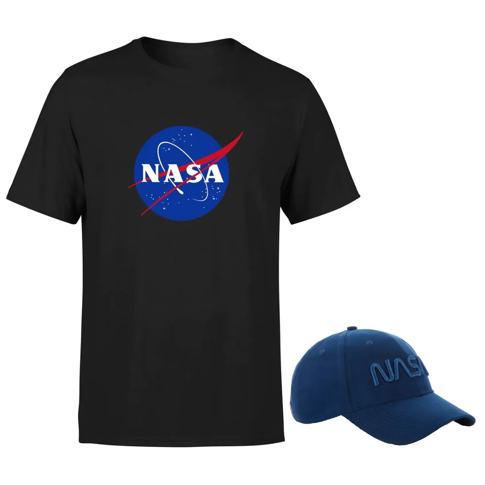 Lot NASA : Casquette Marine & T-shirt - Homme - S Image 1