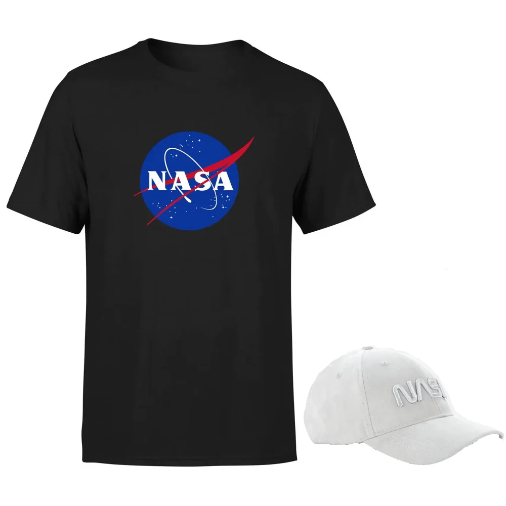 Lot NASA : Casquette Grise & T-Shirt - Homme - S Image 1
