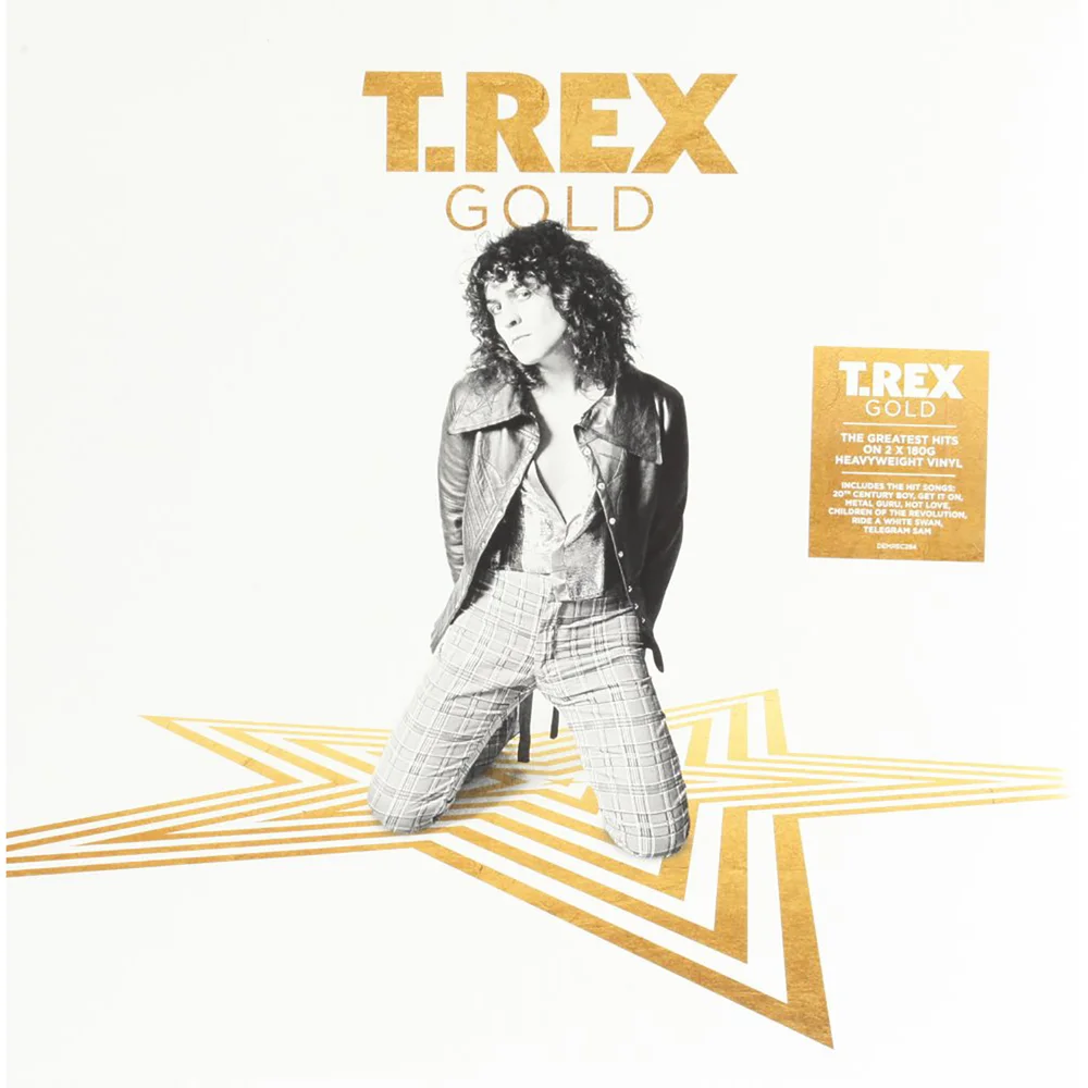 T. Rex - GOLD Vinyl 2LP Image 1