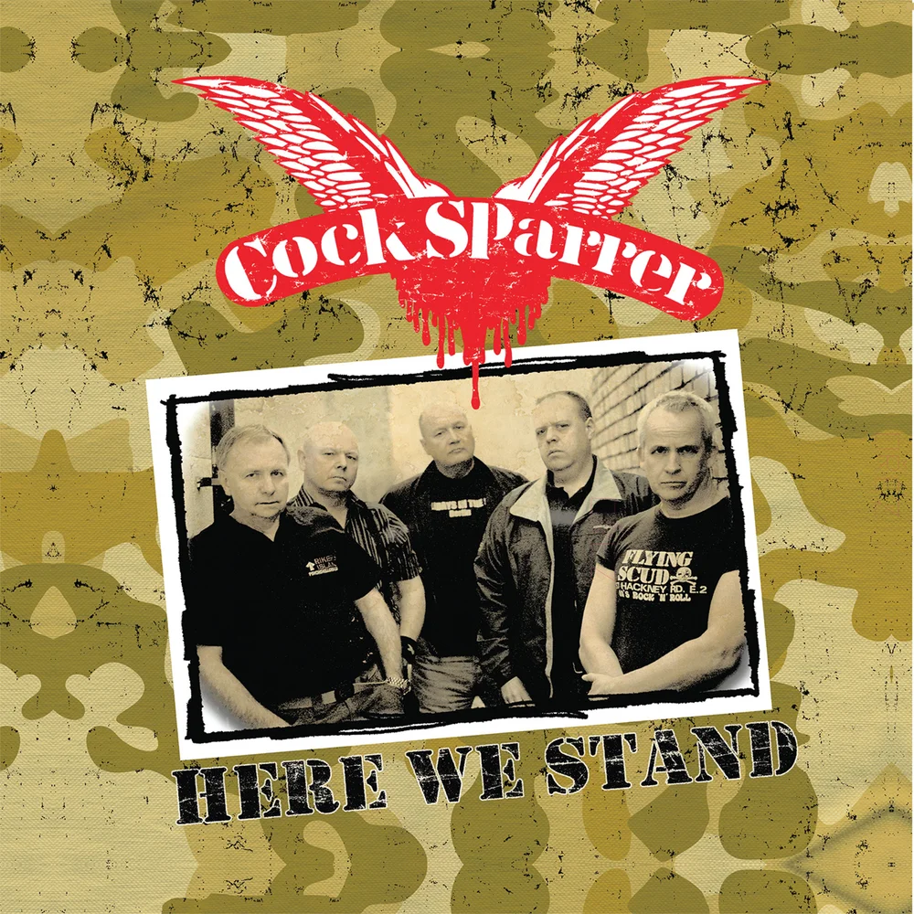 Cock Sparrer - Here We Stand LP Image 1