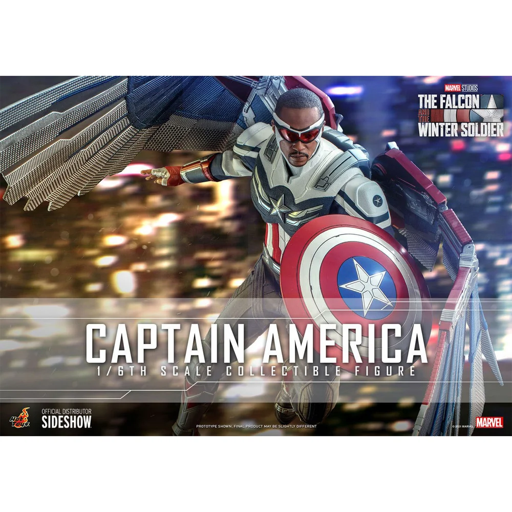 Hot Toys Le Falcon et le Soldat de l'hiver Figurine articulée Falcon Échelle 1/6 30 cm Image 1