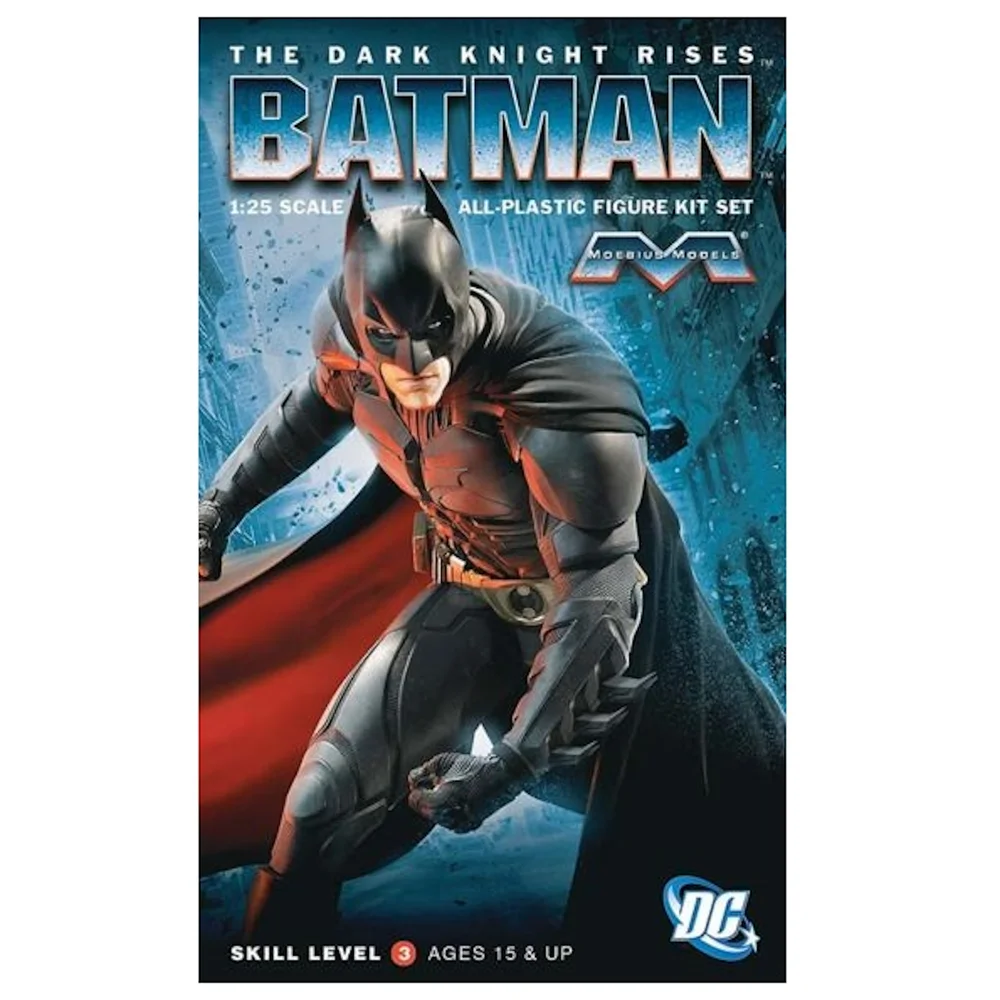 1:25th Batman Dark Knight Figure Set - Plastic Model Kit Image 1