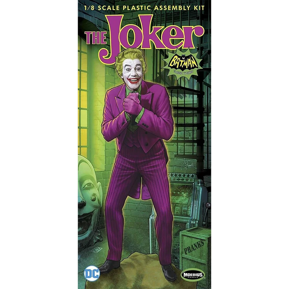Cesar Romero en Joker échelle 1:8 - Modèle réduit en plastique Image 1