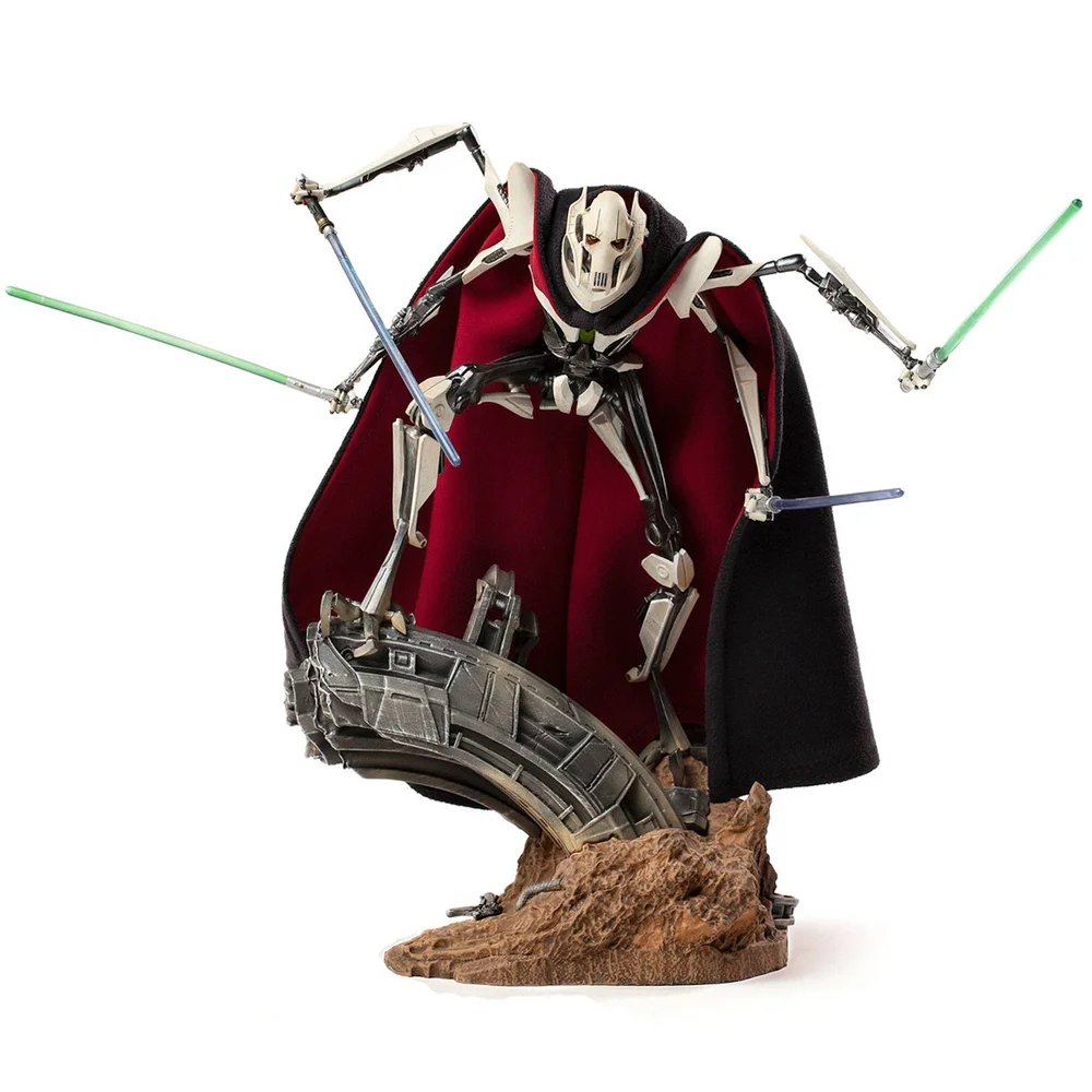 Iron Studios Star Wars Deluxe BDS Statuette Échelle 1/10 General Grievous 33 cm Image 1
