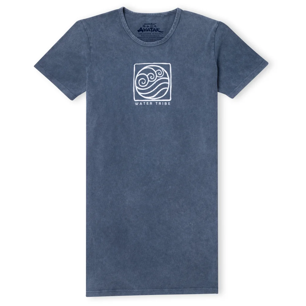 Avatar Water Tribe Robe T-Shirt Femme - Marine Délavé - XXL Image 1