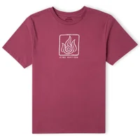 Avatar Fire Nation T-Shirt Unisexe - Bordeaux - undefined undefined