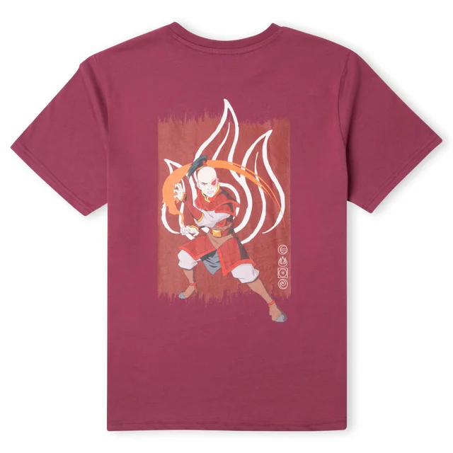 Avatar Fire Nation T-Shirt Unisexe - Bordeaux