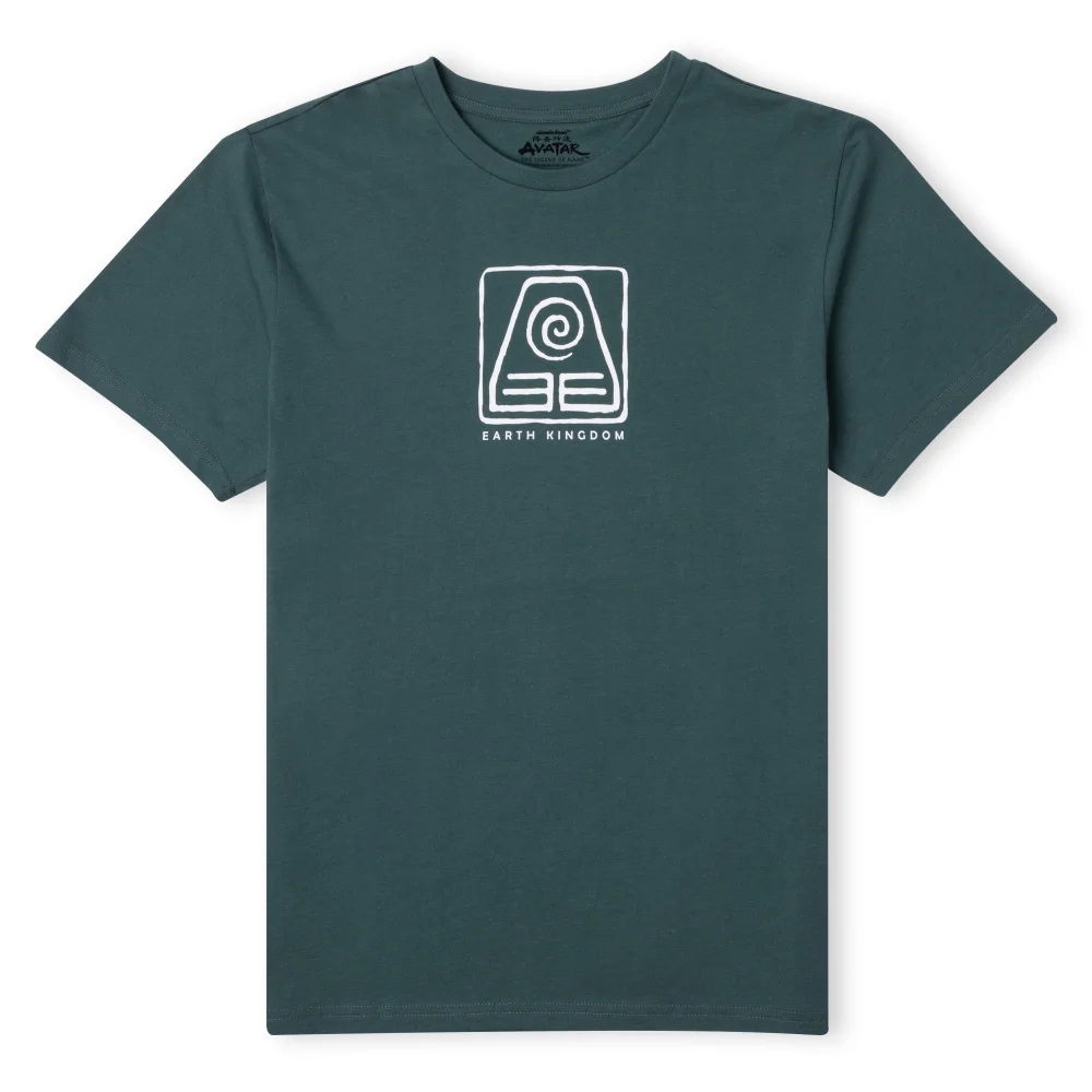 Avatar Earth Kingdom T-Shirt Unisexe - Vert - S Image 1