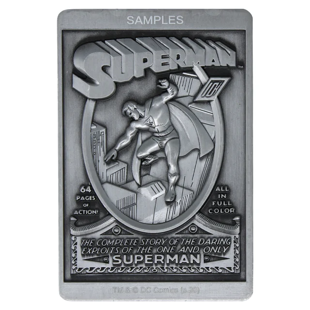DUST DC Comics Lingot Édition limitée Superman