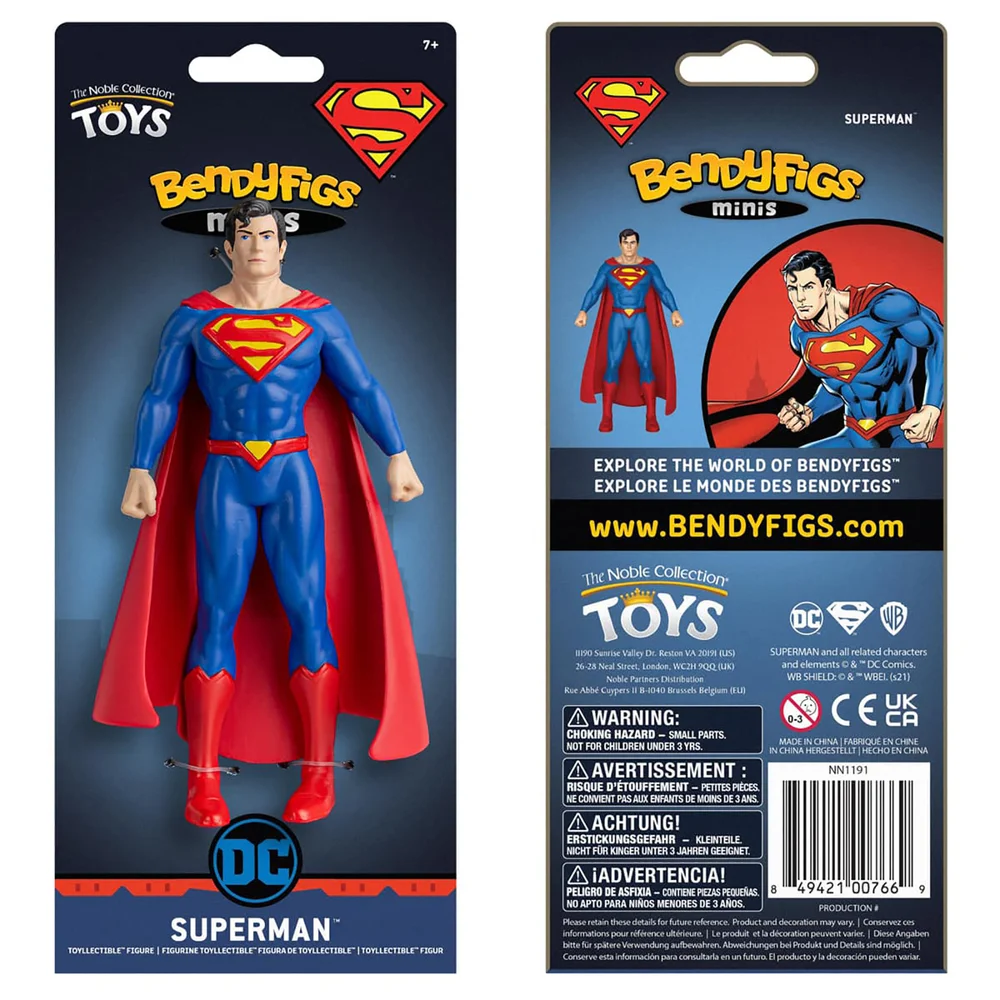 Noble Collection DC Comics Superman Mini Figurine 14 cm Image 1