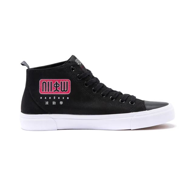 Chassures Noires Coupe Haute Akedo x Street Fighter