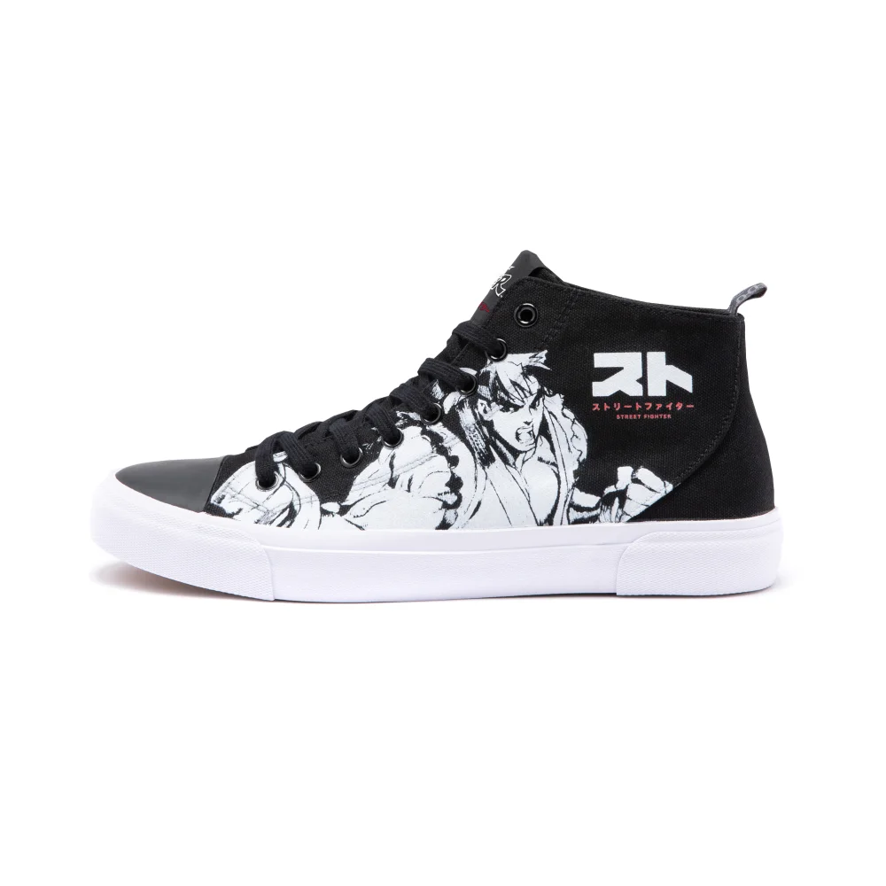 Chassures Noires Coupe Haute Akedo x Street Fighter - UK3 / EU35.5 Image 1
