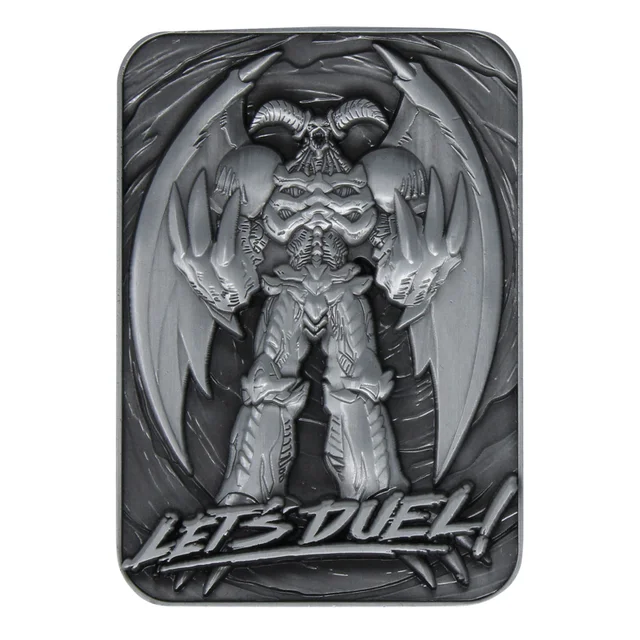 Fanattik Yu-Gi-Oh! Crâne Invoqué Carte Métallique à Collectionner Plaqué Argent Edition Limitée