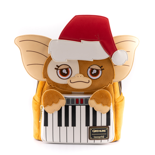 Loungefly Gremlins Gizmo Holiday Cosplay W Removable Hat Mini Backpack Image 1