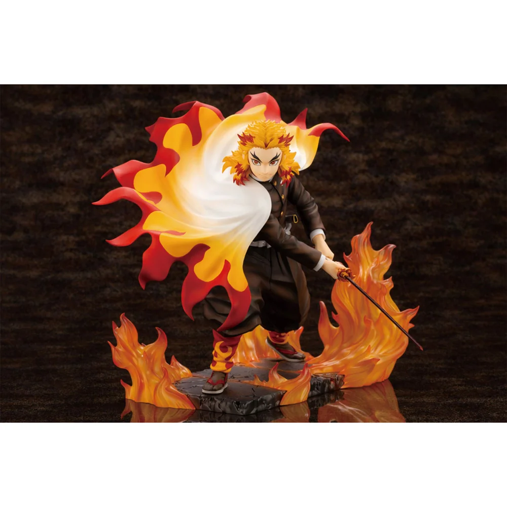 Kotobukiya Tueur de démons : Kimetsu no Yaiba ARTFX J Statuette - Kyojuro Rengoku Image 1