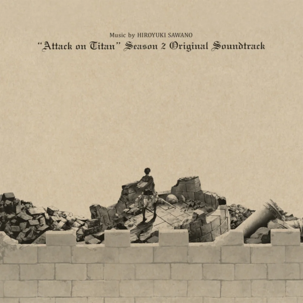 Anime Limited - Attack On Titan Saison 2 (Bande son originale) 180g 3xLP (Puorpre & Blanc Splatter) Image 1