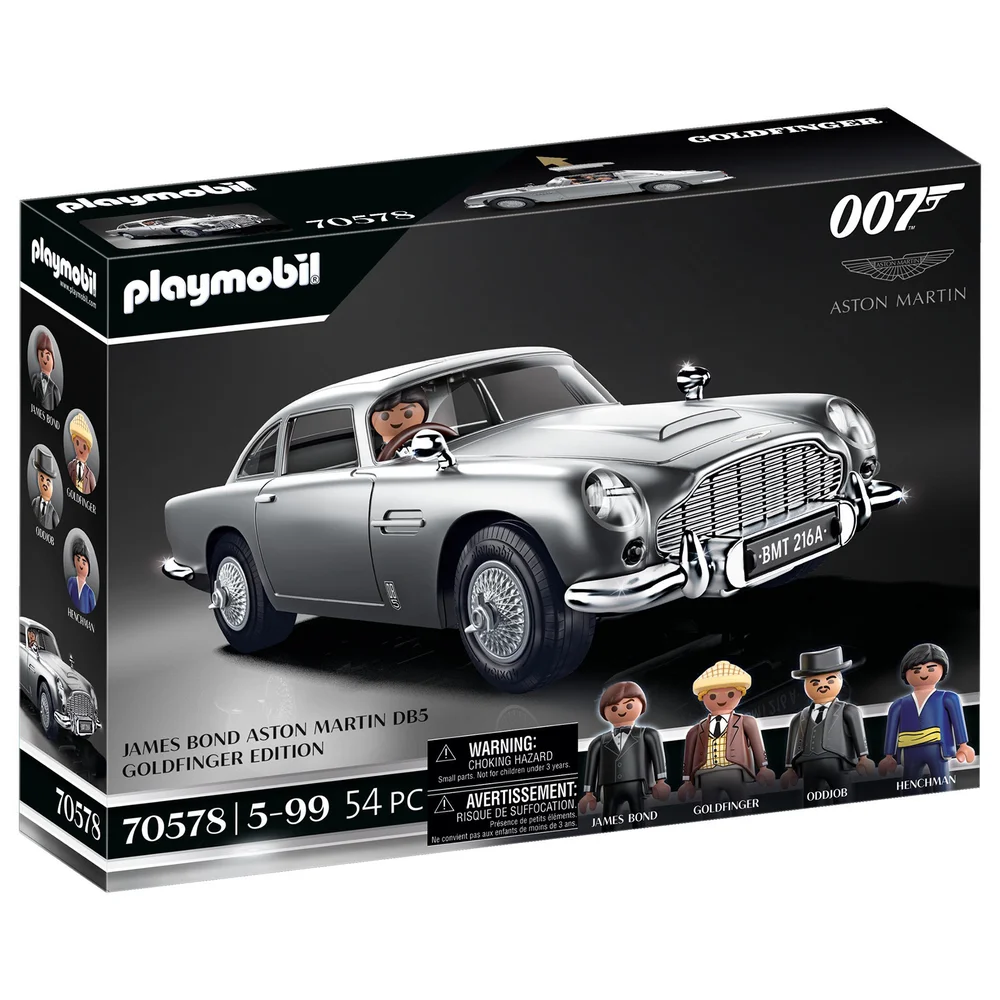 Playmobil James Bond Aston Martin DB5 – Edition Goldfinger (70578) Image 1