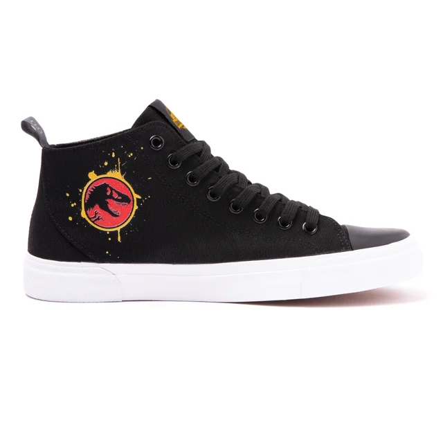 Akedo x Jurassic Park - Chaussures Noires Coupe Haute