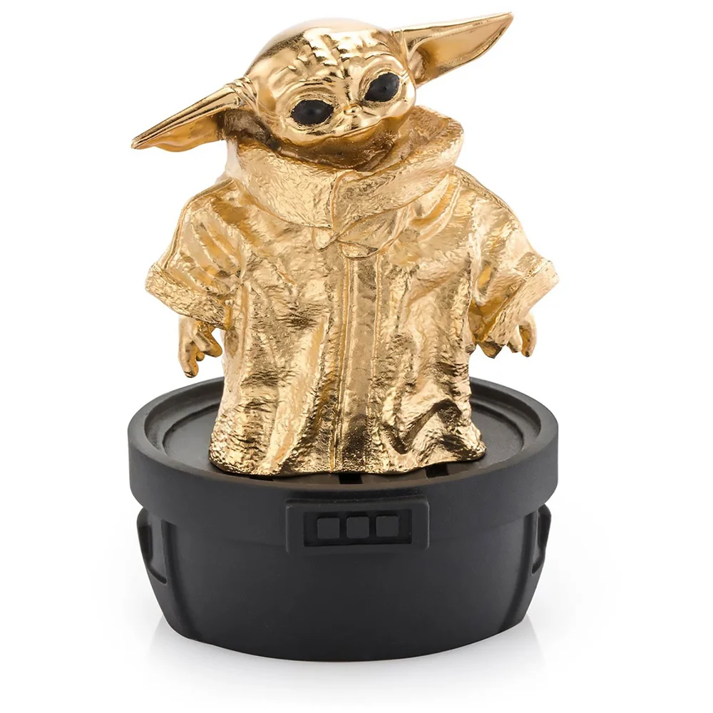 Royal Selangor Star Wars Limited Edition Gilt Grogu Figurine Image 1
