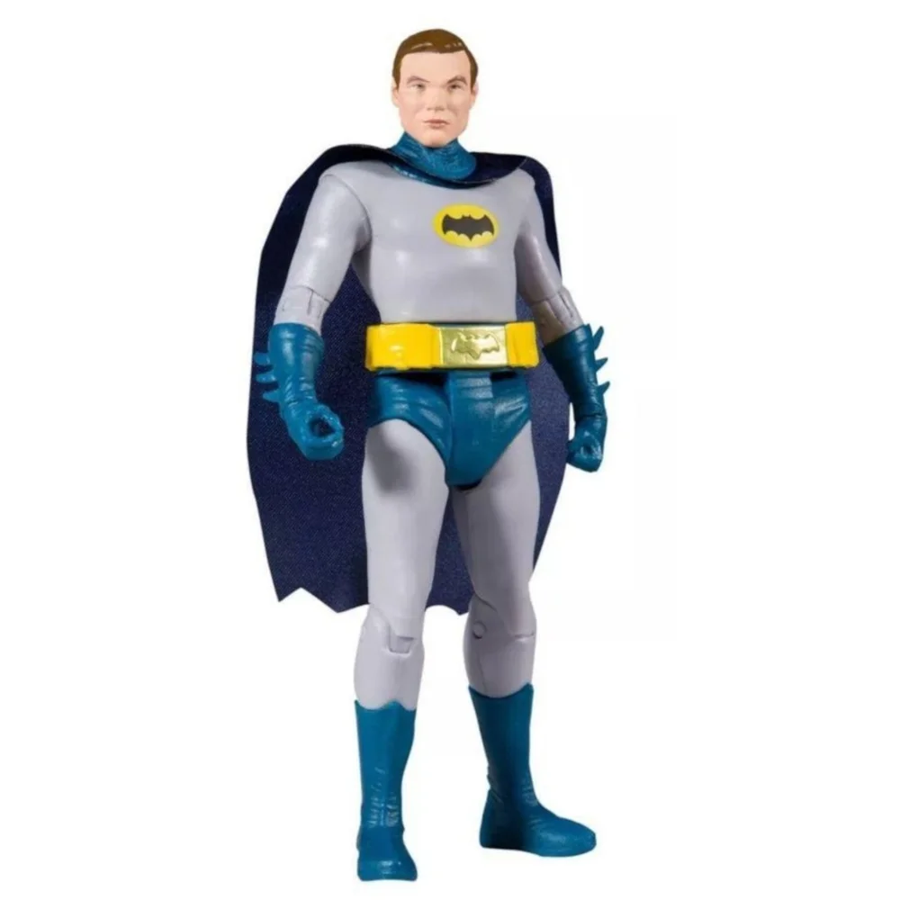 McFarlane DC Retro Classic Batman '66 Batman Unmasked Action Figure NYCC Edition Image 1