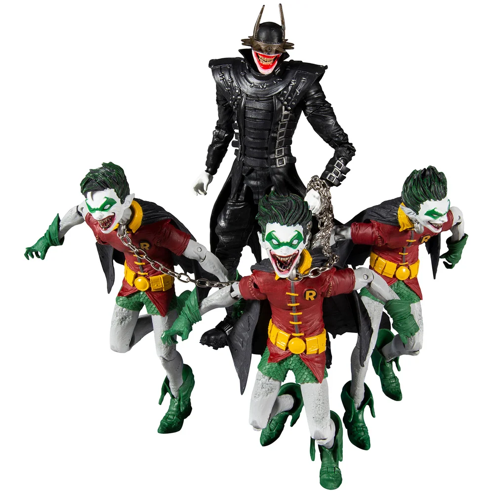 McFarlane DC Comics Batman Who Laughs with Robins Of Earth Collectors Action Figure Set Image 1