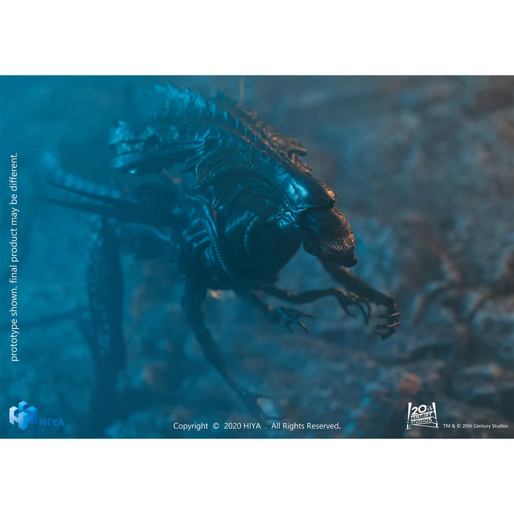 HIYA Toys Aliens Battle Damage Alien Queen Mini-figurine exquise échelle 1/18 Image 1