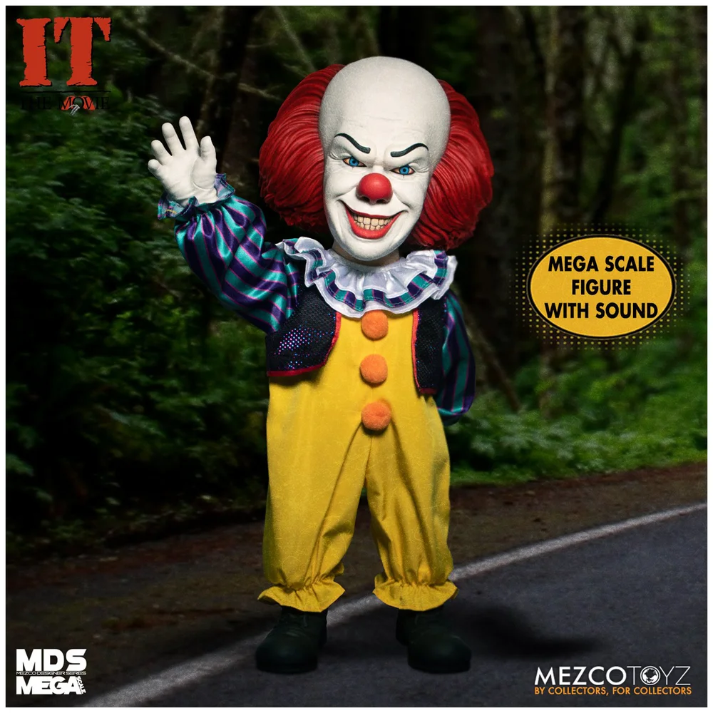 Mezco Ça (1990) Pennywise MDS Mega Échelle Poupée avec son Image 1