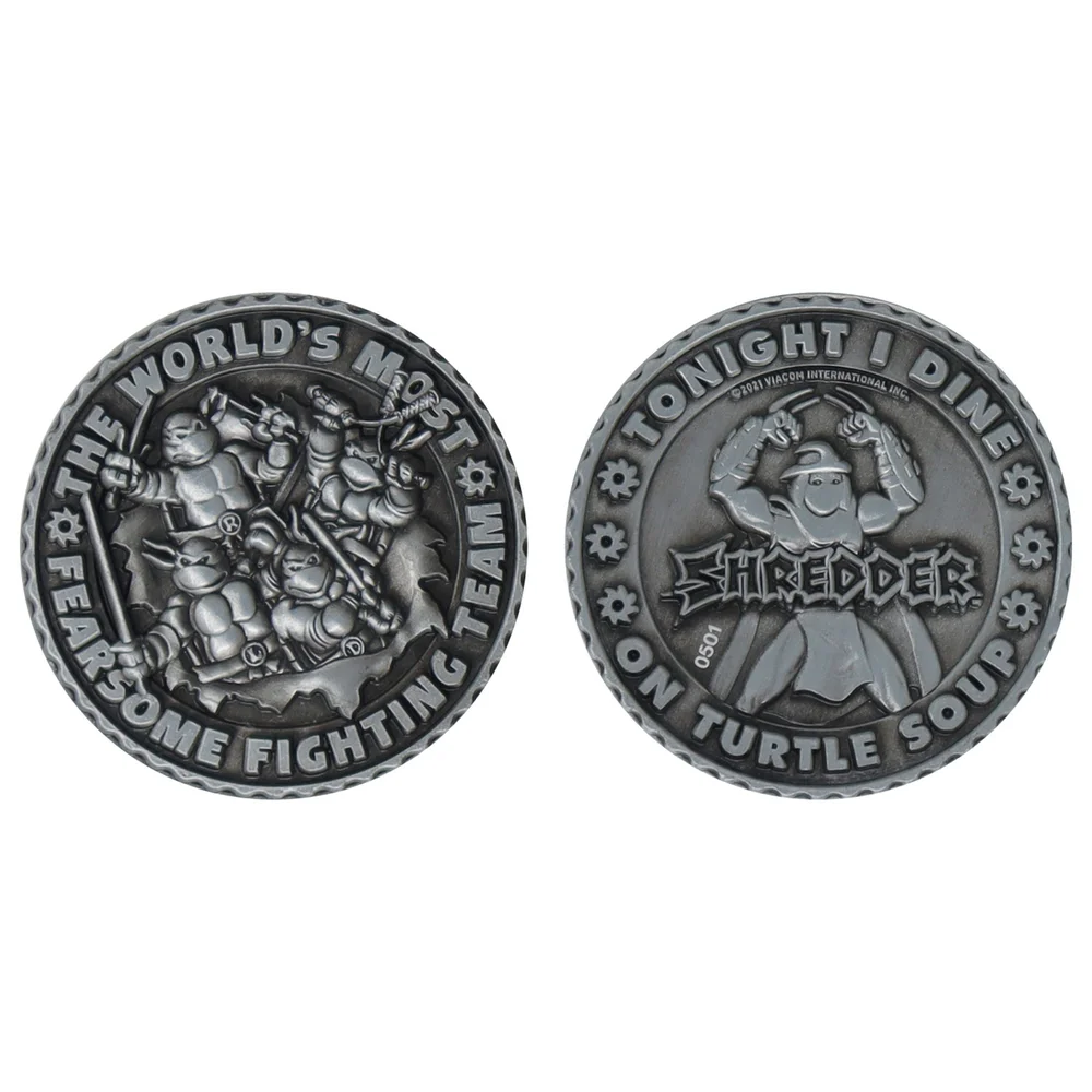 Fanattik Teenage Mutant Ninja Turtles Limited Edition Coin Image 1