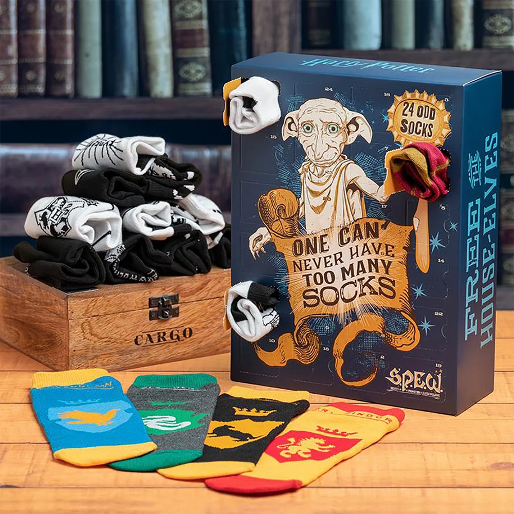 Calendrier de l'Avent Harry Potter Odd Socks Image 1