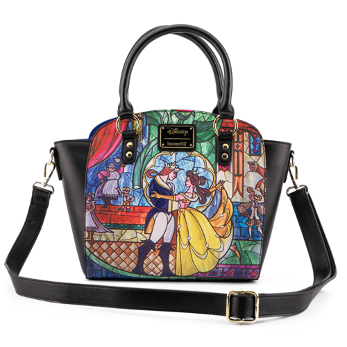 Loungefly Disney Princess Castle Series Belle Cross Body Bag Image 1