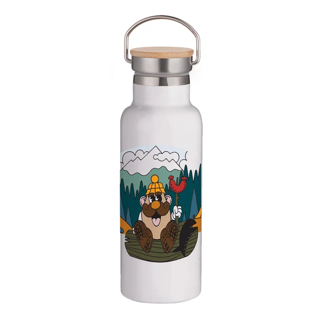 Mr Potato Head Insulated Water Bottle - Steel