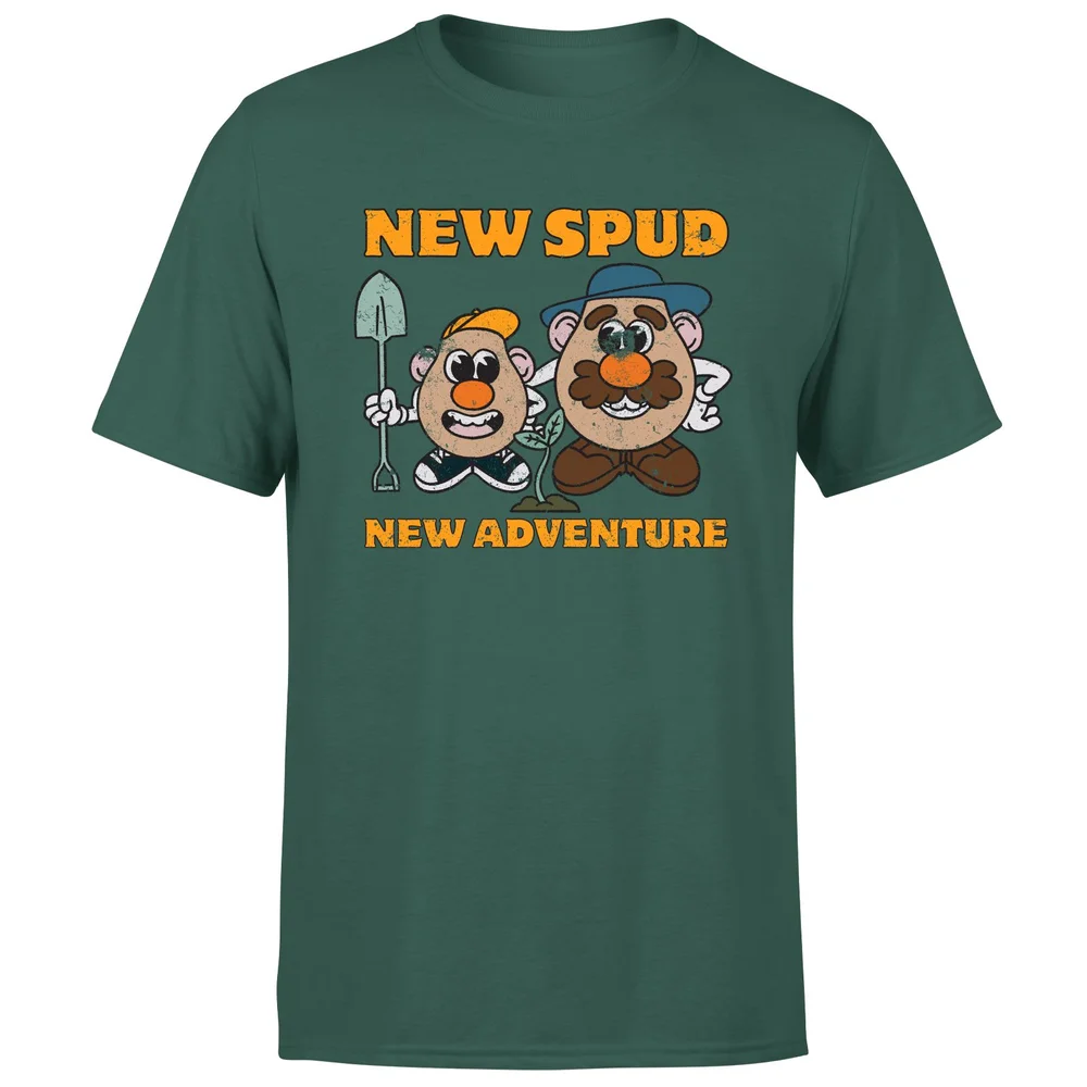 Mr. Potato Head New Spud, New Adventure Men's T-Shirt - Green - S Image 1