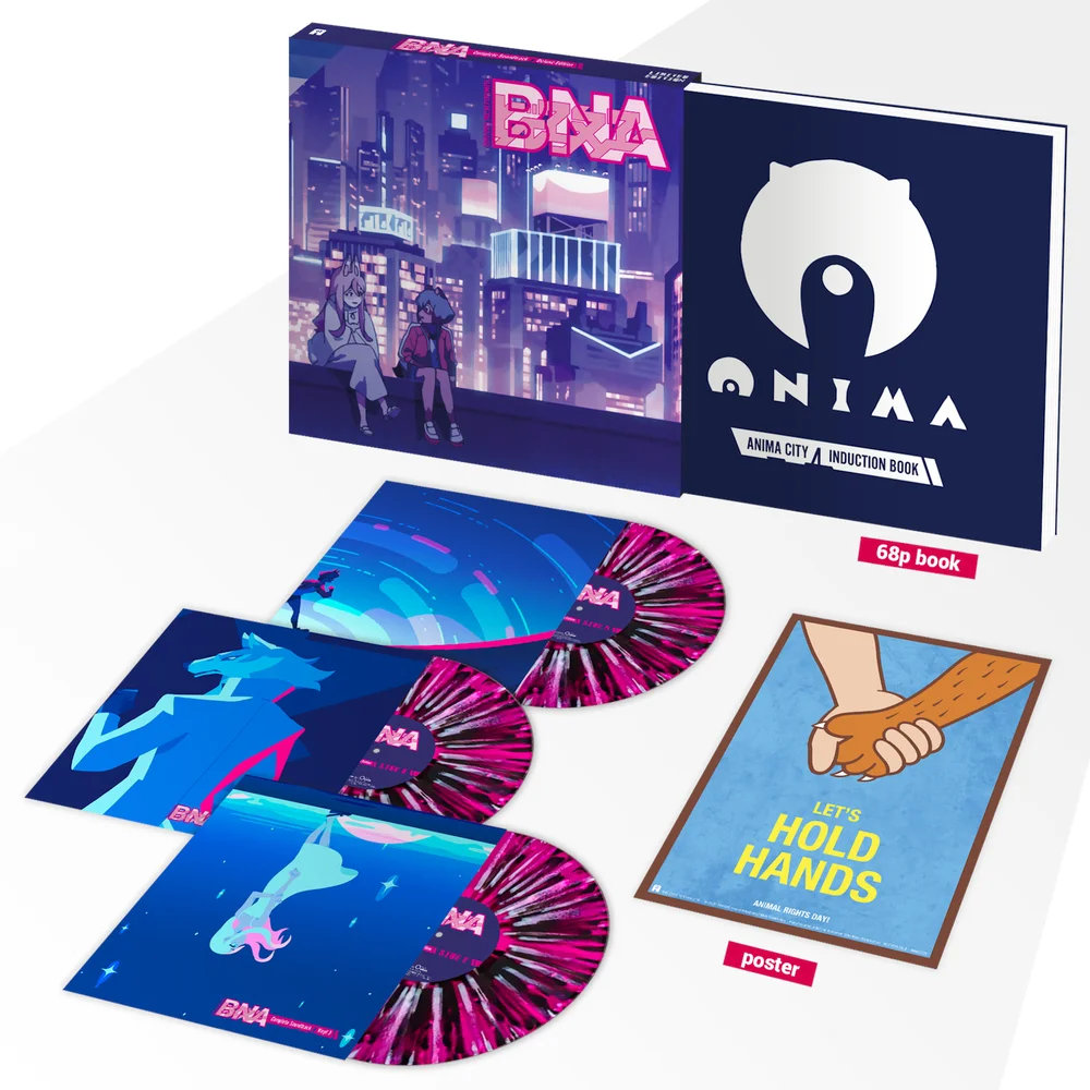 Bande Originale BNA: Brand New Animal - Édtion Deluxe 3LP en Exclusivité Zavvi Image 1