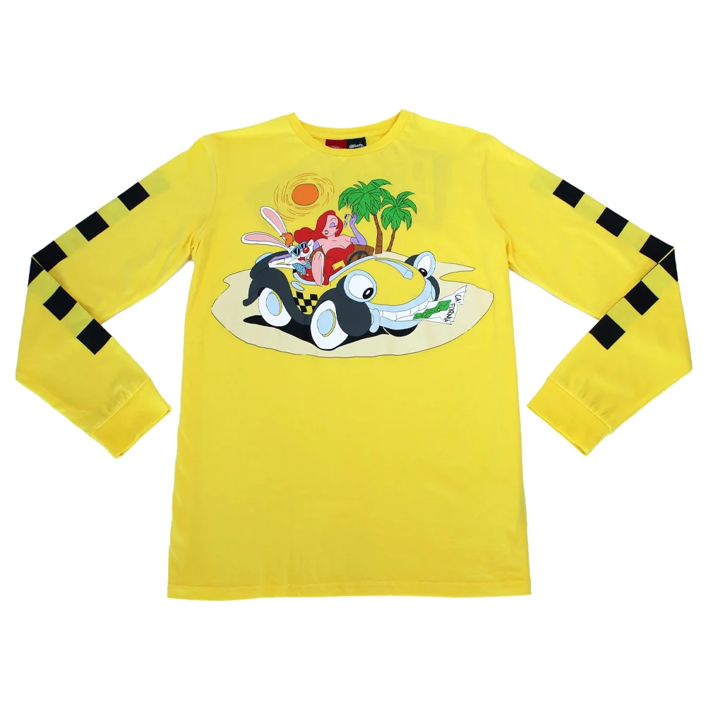 Cakeworthy Roger Rabbit Benny The Cab LS T-Shirt - L Image 1