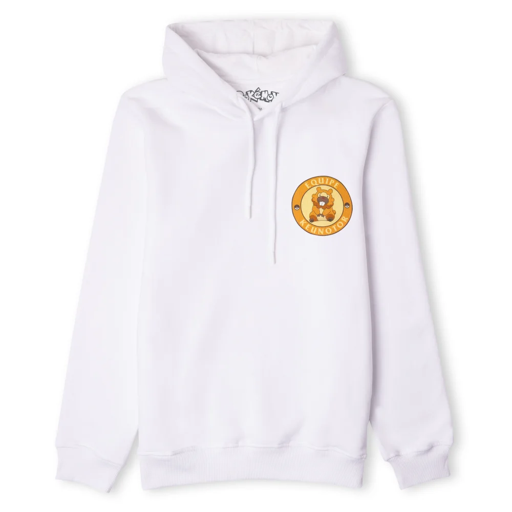 Pokémon Équipe Keunotor Sweat à Capuche Unisexe - Blanc - S - Blanc Image 1