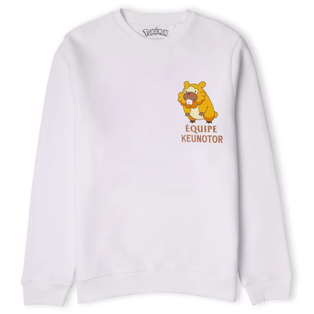 Pokémon Équipe Keunotor Sweatshirt Unisexe - Blanc