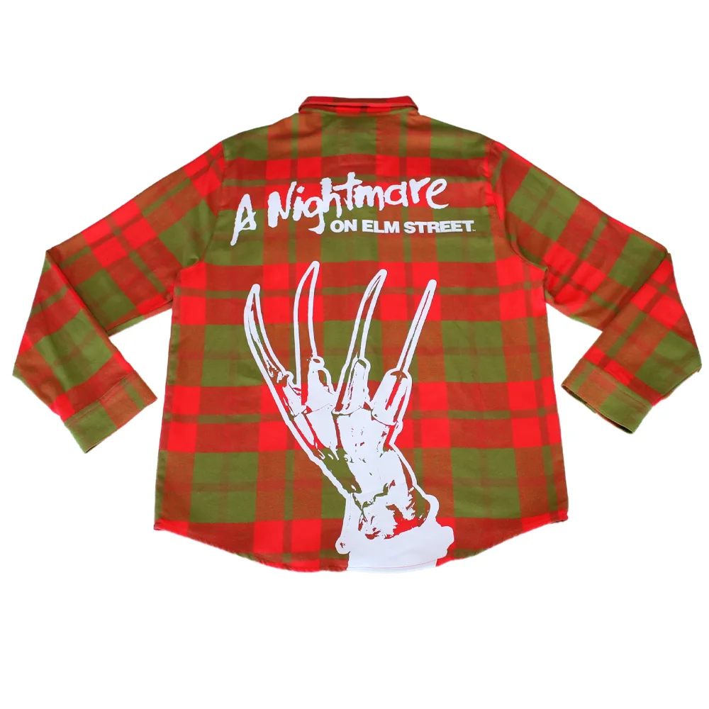 Cakeworthy Nightmare On Elm Street Flannel - S Image 1
